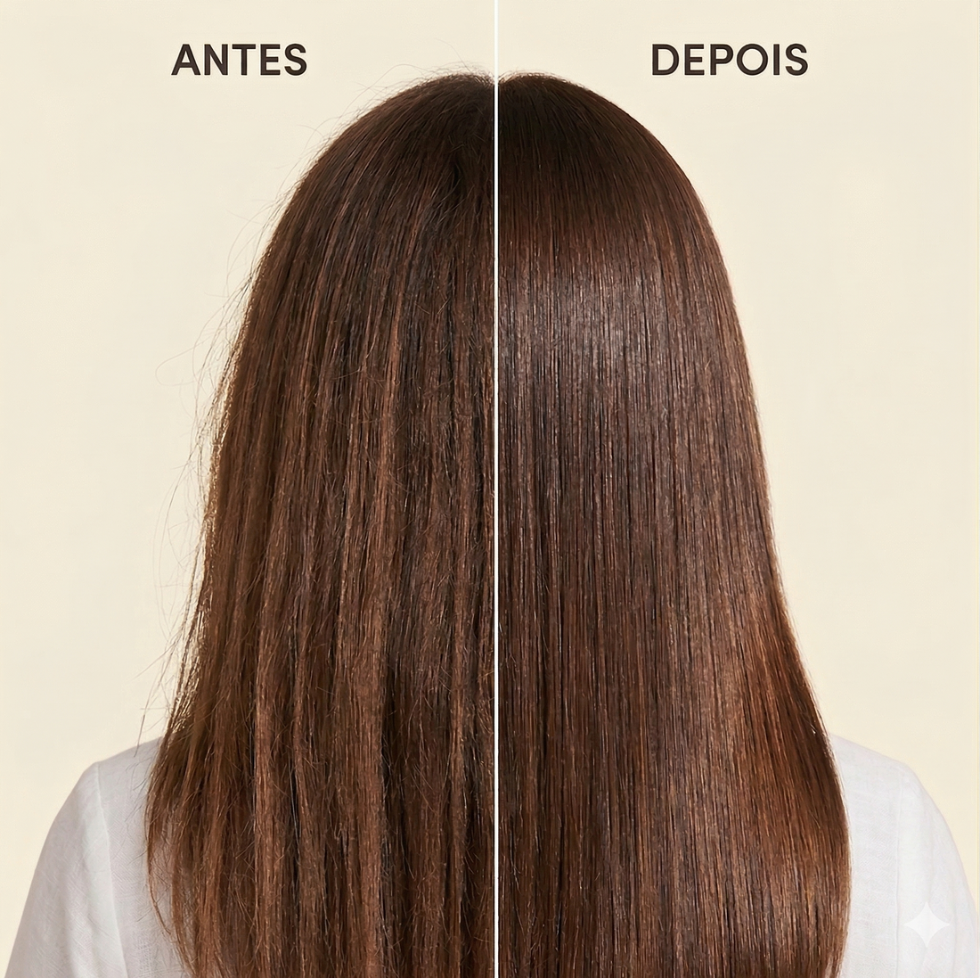 O CLORO REMOVE A HUMIDADE DO TEU CABELO